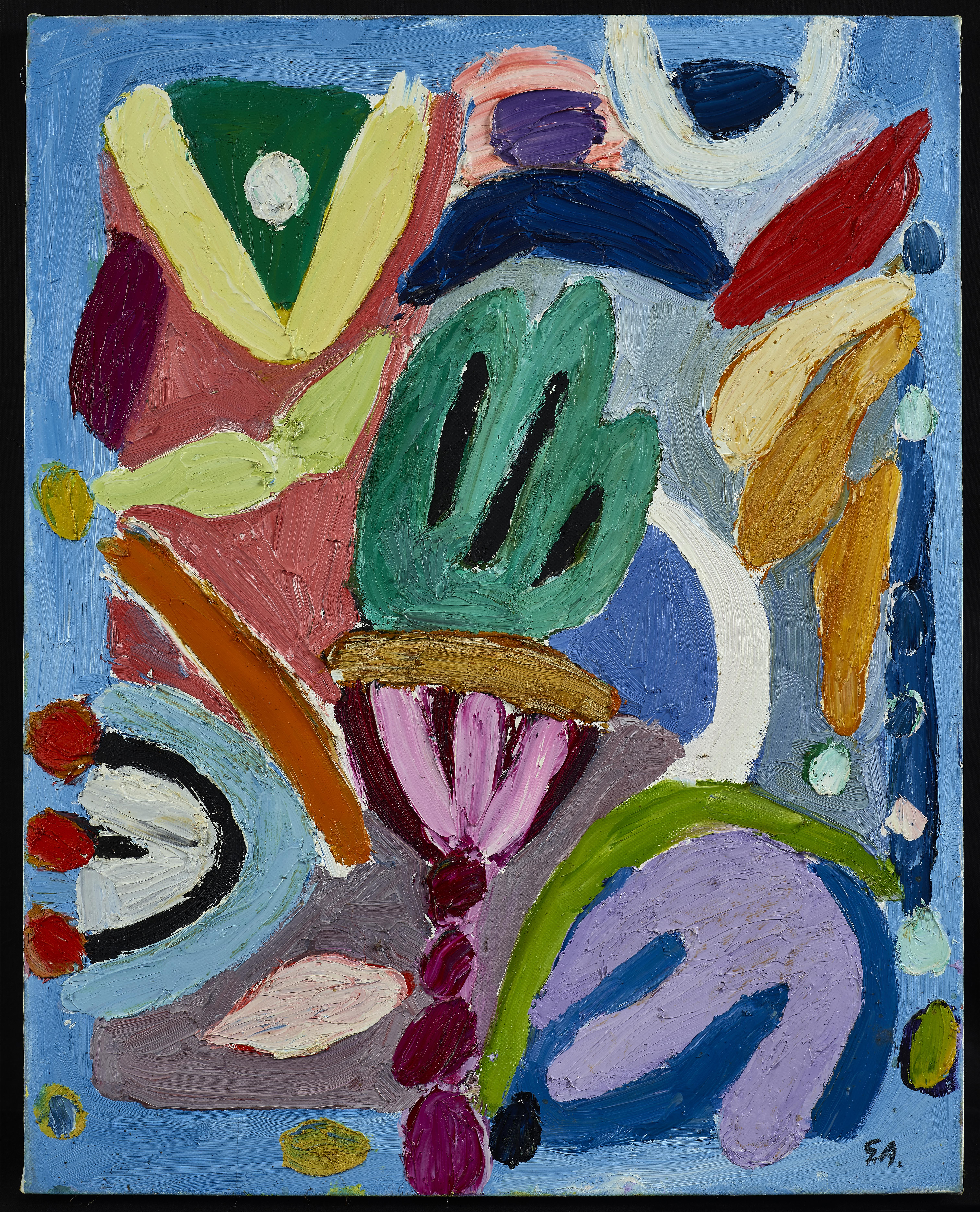 Gillian Ayres R.A.  Biscay II